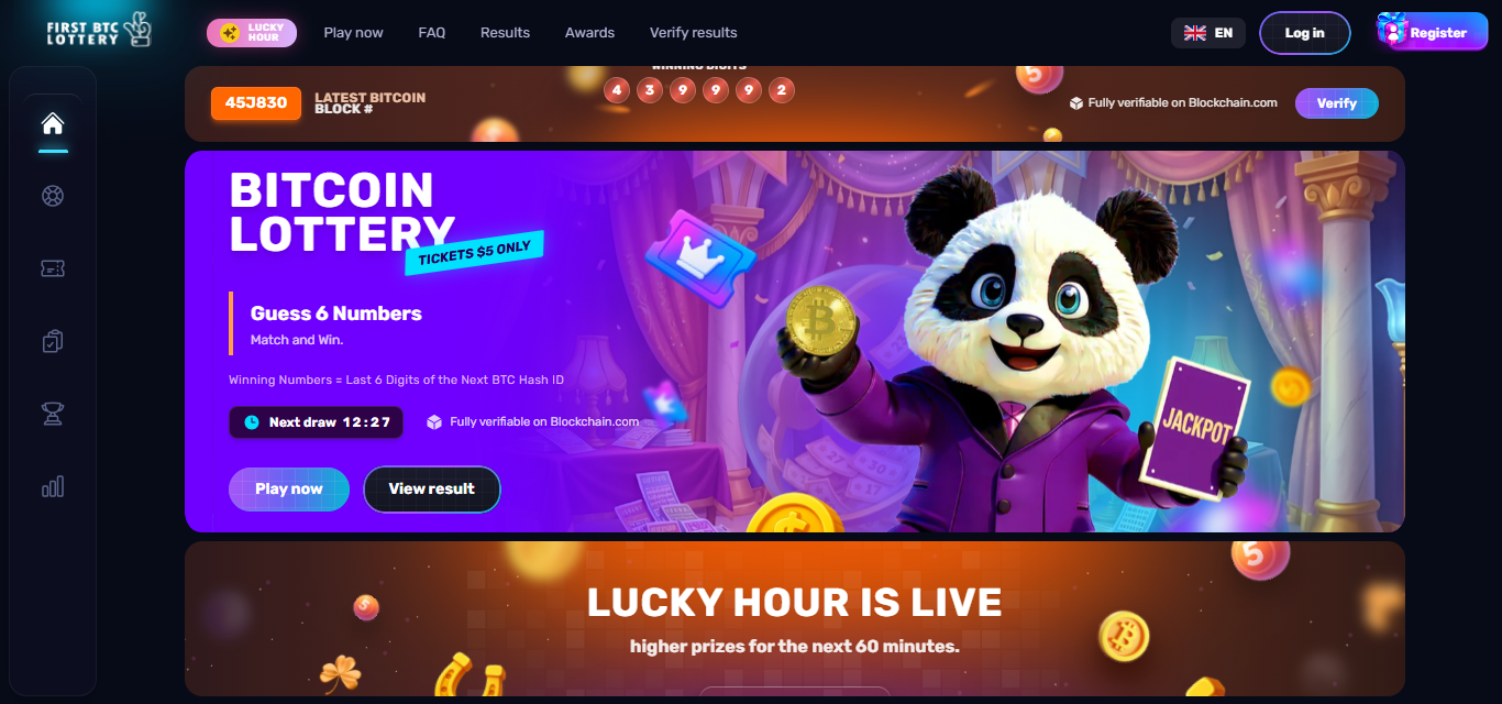 Blockchain Lottery Platform